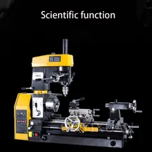 GUYX Small multifunctional lathe Household lathe Drilling and Milling Machine Metal milling machine lathe