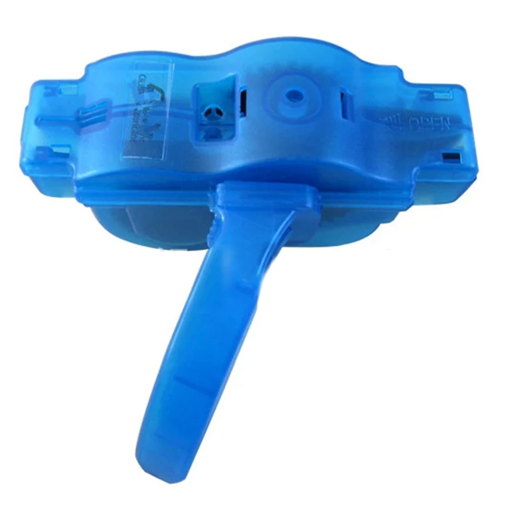 

Bike Bicycle Chain Wash Device Cycling Scrubber Cleaner Cleaning Tool Blue