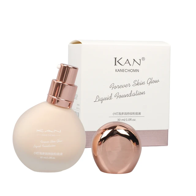 kAN Liquid Face Makeup Coverage Foundation Naturally Concealer Makeup Liquid Foundation