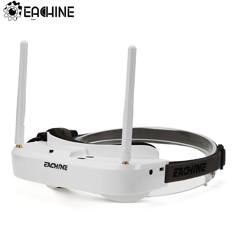 Eachine EV100 720*540 5.8G 72CH FPV Goggles With Dual Antennas Fan 18650 Battery Case RC Drone Spare Part 1