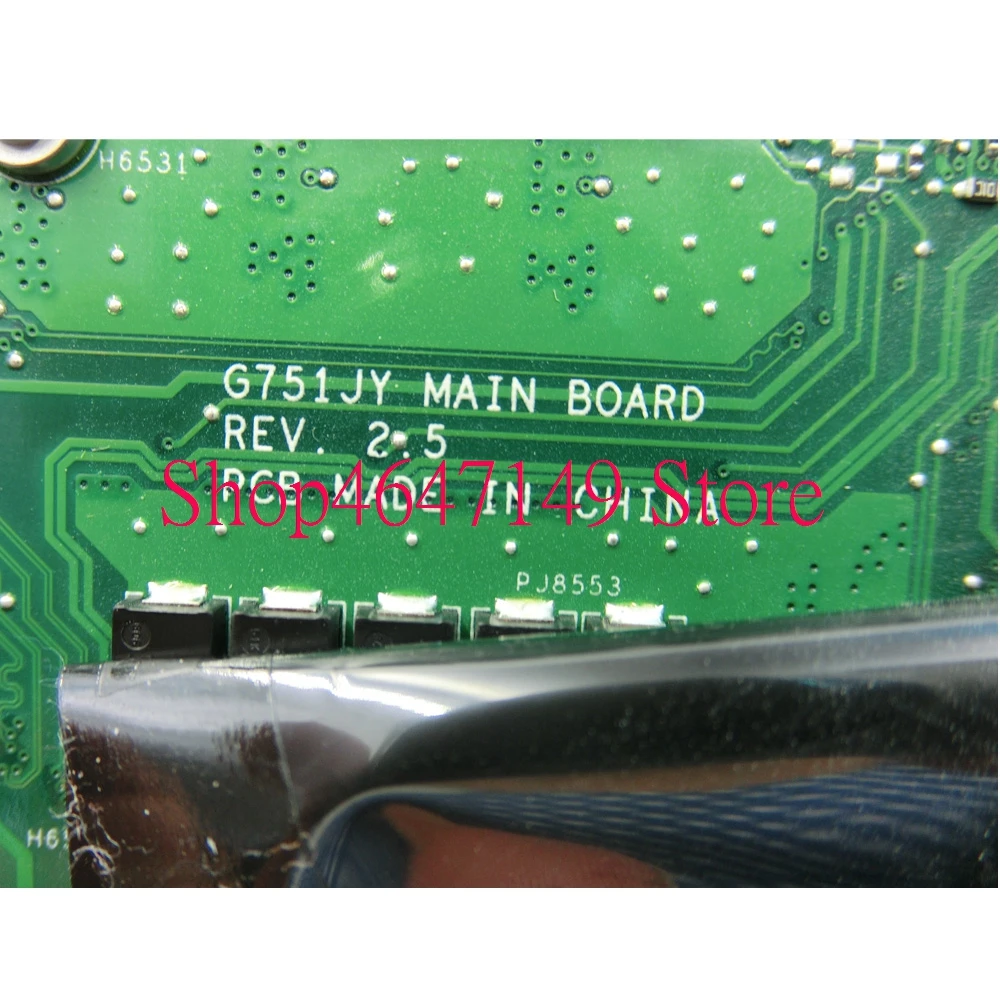 G751JT GTX970M 3GB Motherboard REV 2.5 For ASUS