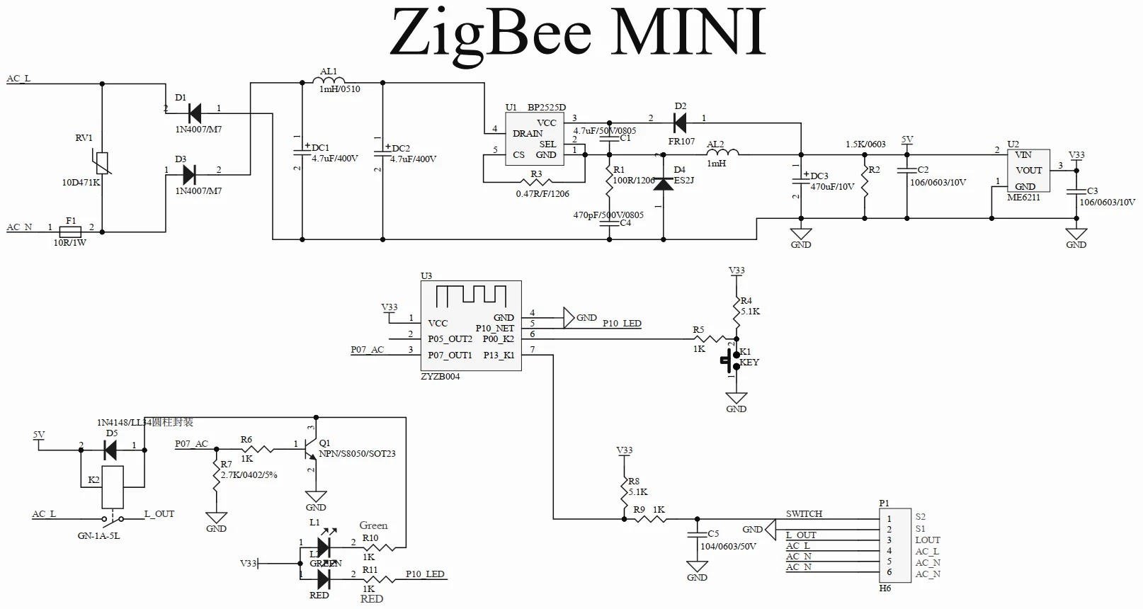 ZigBee MINI,Multi-function switch module,Work with Echo Plus, SmartThings Hub,Tuya, eWeLink, Hue, zigbee2mqtt,ZHA,ZYZB004