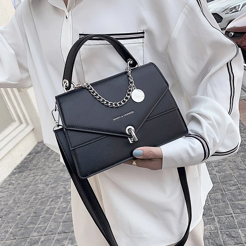 Square-Bags Handbag Messenger-Bag Female Bag Small Black Girls Cross-Body Women 