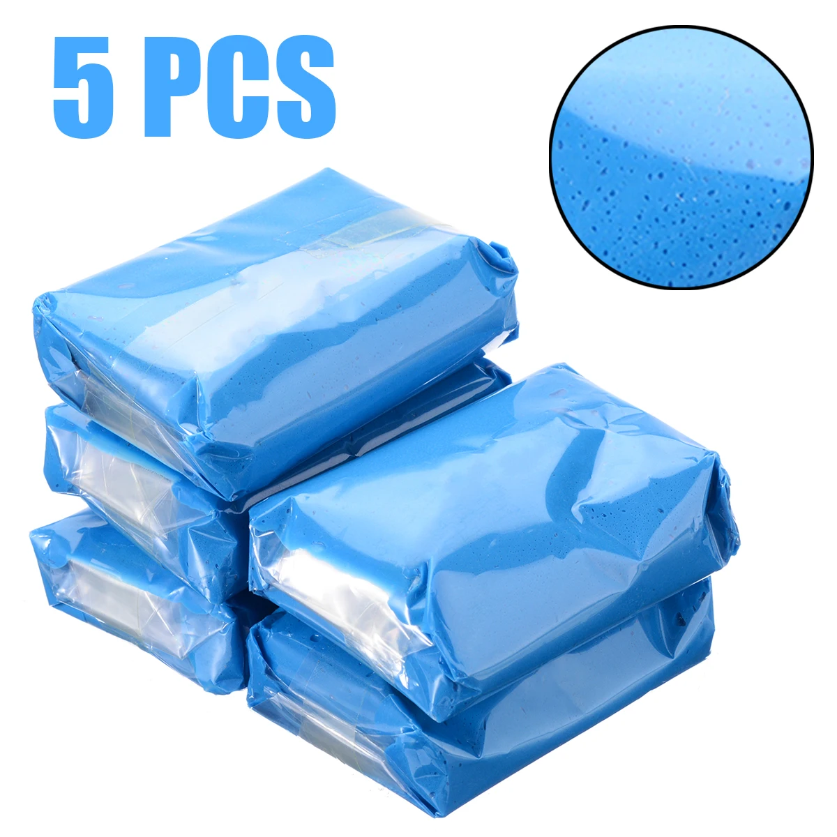 

High Quality 5pcs Magic Blue Clay Bar for Car Auto Detailing Cleaner Car Truck Washer Remove Wash Marks Cleaning Care Tools