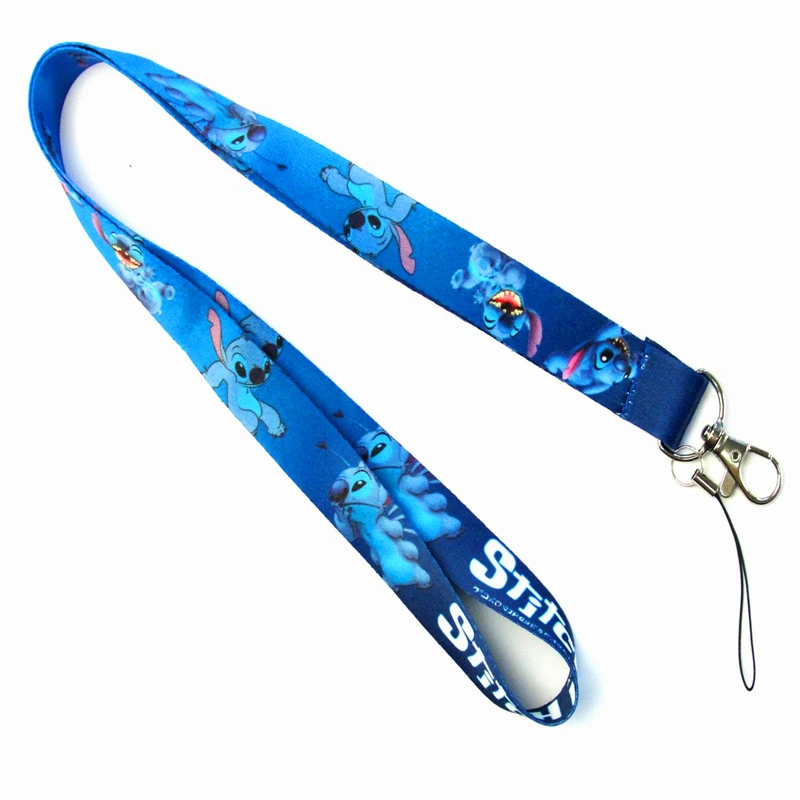 The New Anime Cute Cartoon Neck Strap Lanyard for keys ID Card Gym Mobile Phone Straps USB badge holder DIY Hang Rope