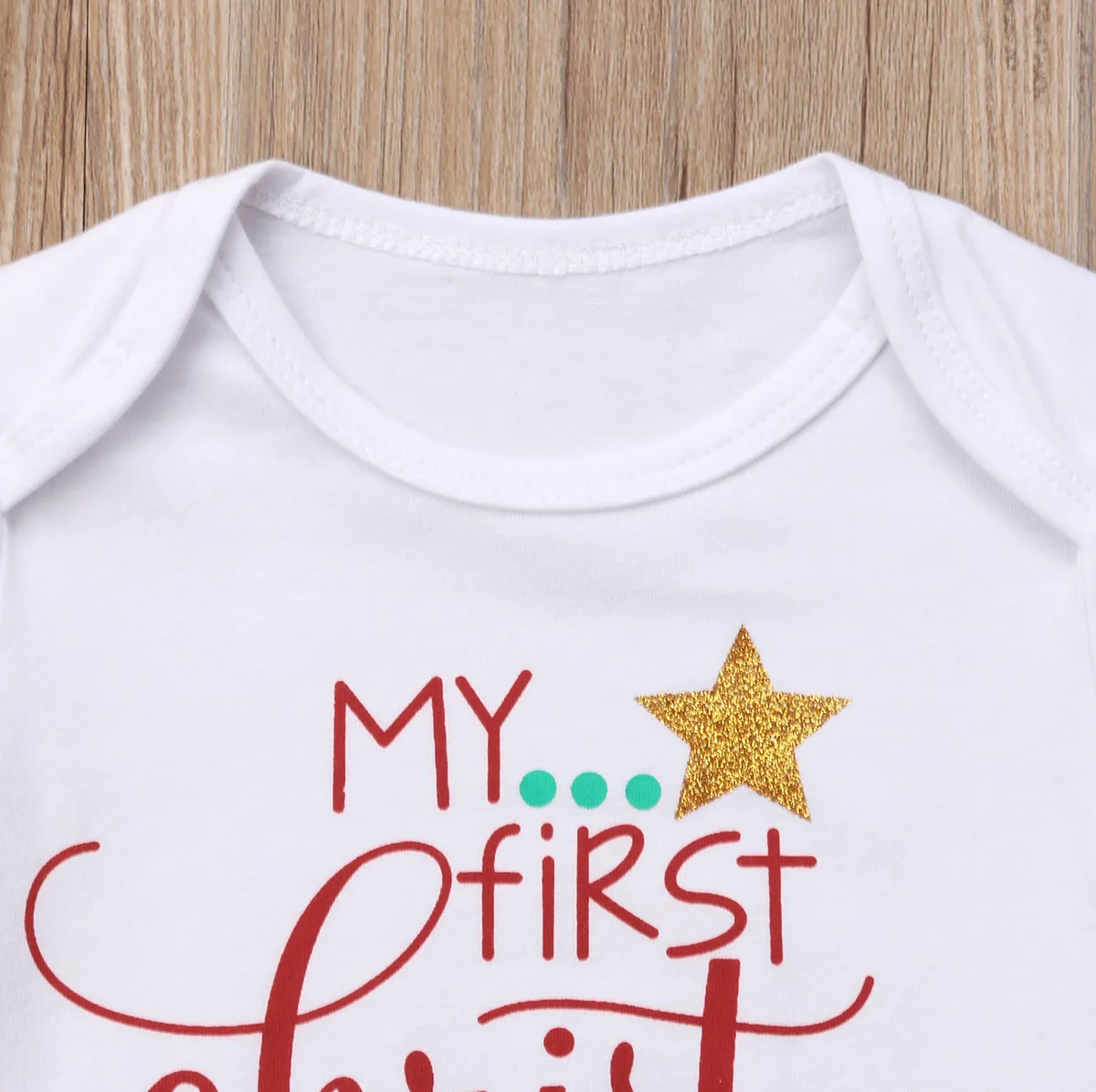 My 1st Christmas/комбинезон принцессы для маленьких девочек 0-18 месяцев+ Короткие шаровары с оборками; одежда для США