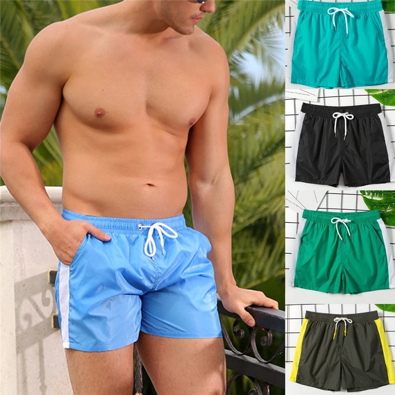 Pantalones sexis de playa de verano para hombre, de baja moda, para hombres, bañadores de pantalones cortos de natación, cortos de natación A1|Bodis| - AliExpress