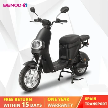 BENOD-Moto eléctrica para adulto, batería de litio, 25 km/h, eléctrica, ciclomotor