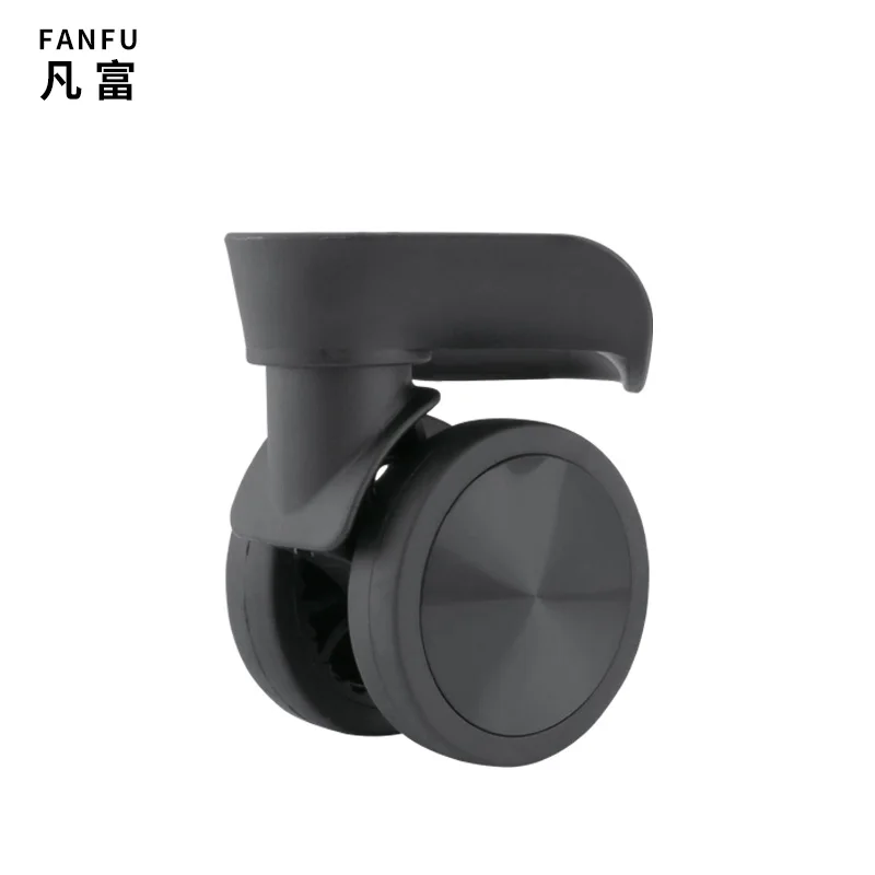The universal wear-resistant and shock-absorbing wheels accessories of the suitcase replaced the new silent universal wheels