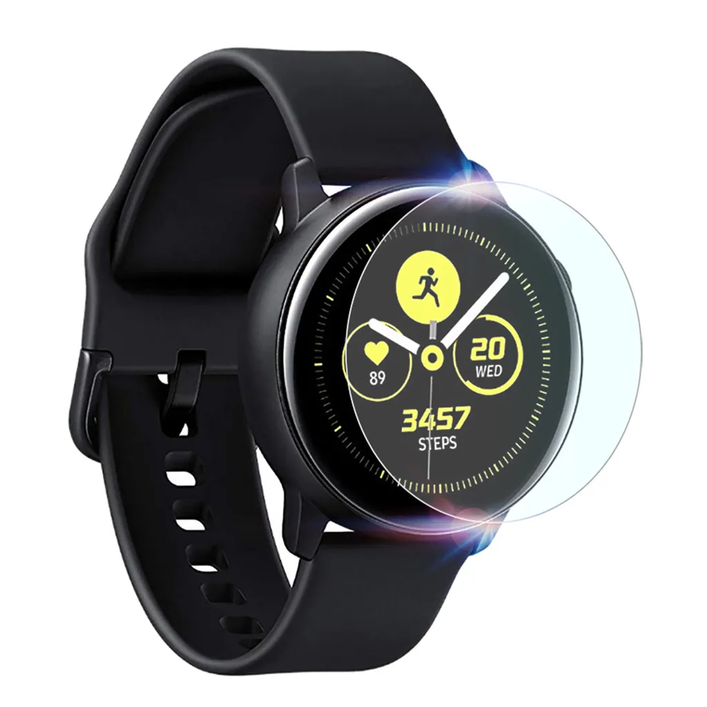 

2PCS Explosion-proof Film For Samsung Galaxy Watch Active TPU Screen Protector de pantalla Anti-Scratch Bubble Free Ultra Thin