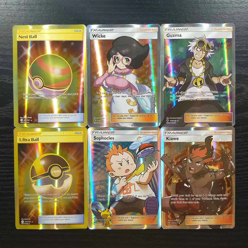 TAKARA TOMY Pokemon Flash Cards 120pcs 109 GX 11 Trainer Collections Battle Shining Card Board Game Children Toys Gifts