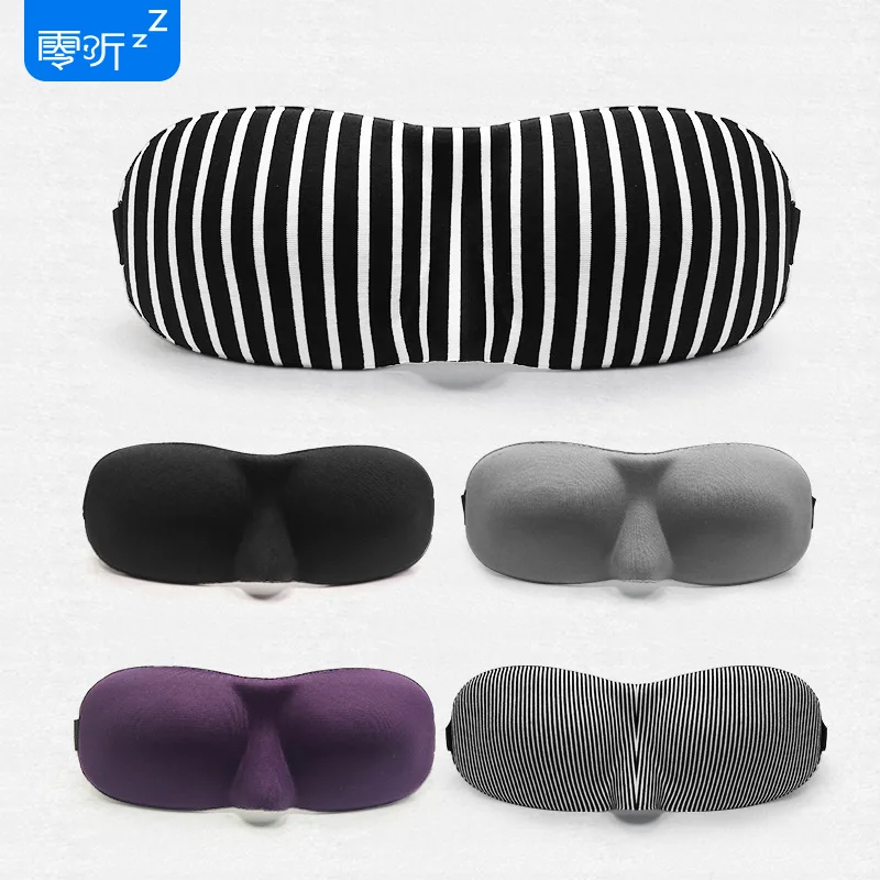 

3D Eye Mask Sleep Shading Breathable Pieces Pajama Summer Earplug Men Anti-noise Three Women's Eye Protection