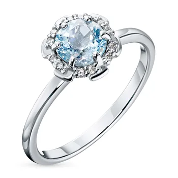 

A ring of silver with topaz and cubic zirconia e0609kts04200018