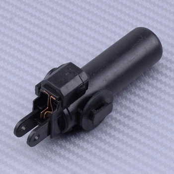 

DWCX Black Car Glove Cover Lid Light Braking Switch Compartment Box-Strut Cylinder 4F1880324 Fit for Audi Q7 A6 QUATTRO S6 R8
