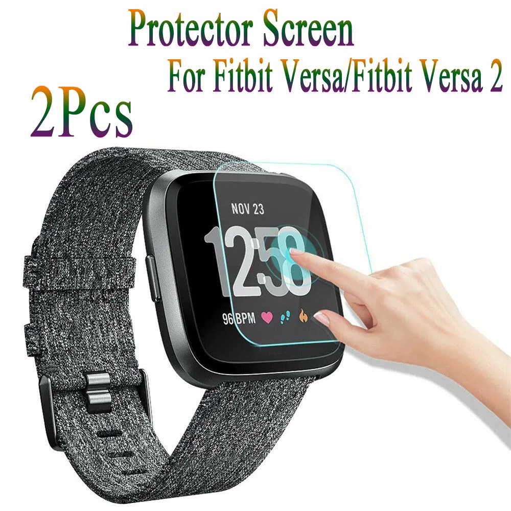 Smart Watch Protector Film For Fit bit Versa/Fit bit Versa 2 Tempered Glass TPU Screen Protector Film Guard Accessories