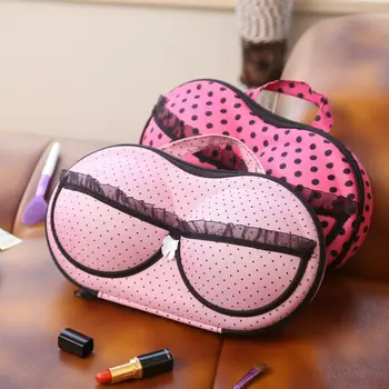 

2020 New Style Women Bra Storage Bag Box Protect Bra Organizer Underwear Case Travel Cosmetic Bags