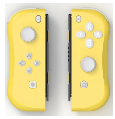 11 цветов для NS Joy-Con(L/R) Беспроводные игровые контроллеры Bluetooth Красный Синий геймпад джойстик для консольный переключатель Nintendo r25 - Цвет: yellow