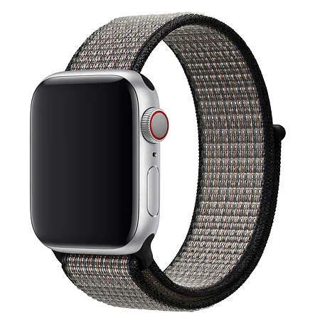 Cardiac blue Светильник со светоотражающим браслетом, спортивный ремешок для Apple Watch, 44 мм, 42 мм, 40 мм, 38 мм, нейлоновый ремешок для iwatch, серия 5, 4, 3, 2, 1 - Цвет ремешка: Cardiac blue