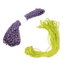 ABZB-2pcs парашютный шнур с 7 нитями, 550 фунтов, 100 футов-зеленый камуфляж и красный+ белый+ синий камуфляж