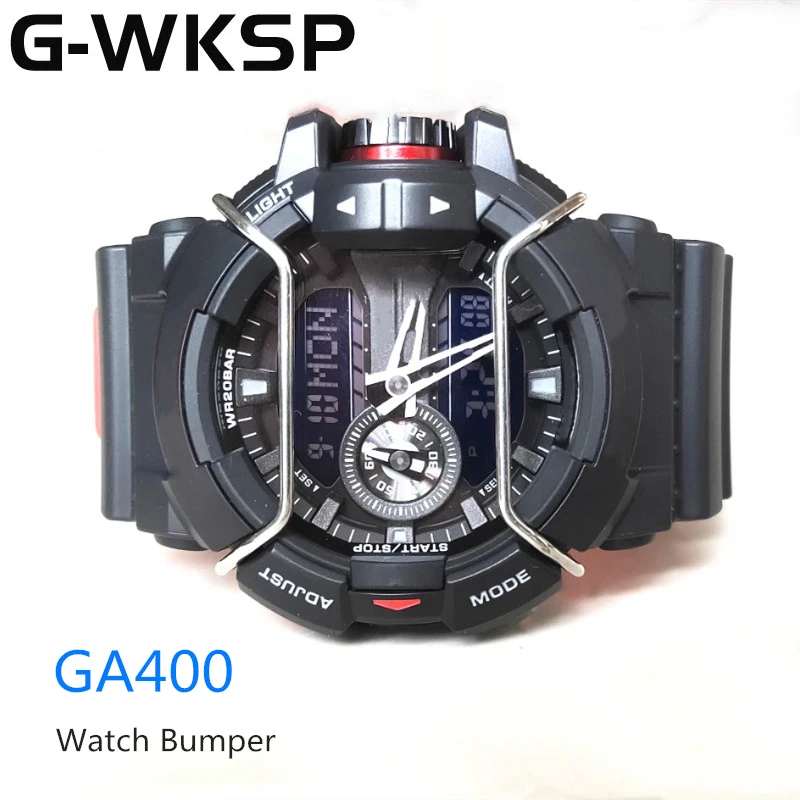 

G-WKSP GA400 Metal Material 316L Stainless Steel Wire Watch Guard Protector Watch Screen Protectors Watch Bumper