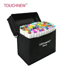 Touchnew Spidol Berwarna Set Alkohol Sketsa Marker Perlengkapan untuk Manga Drawing Designer Pena Set Mahasiswa(China)