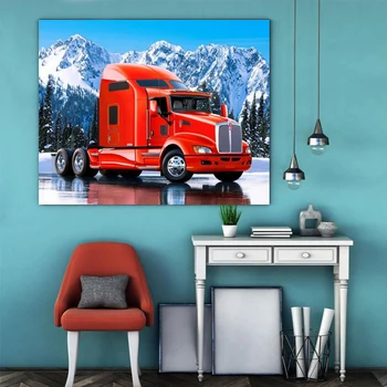 

DIY color digital drawings with color car drawings according to the digital frame home