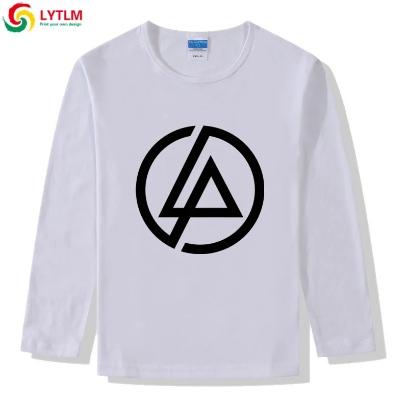 LYTLM/рубашка для маленьких мальчиков детская футболка с длинными рукавами и принтом «Linkin Park» летняя футболка для мальчиков и девочек в стиле хип-хоп roupa infantil Menina - Цвет: CX LYCRA White