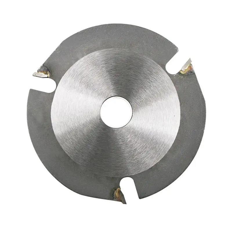 WINOMO 125mm 3 Tooth Circular Saw Blade Disc Carbide Tipped Wood Cutting Disc Carving Disc Blades For Angle Grinders