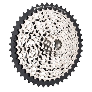 

RYET ULT Cassete 11 Velocidade Freewheel MTB XD Cassette Ultralight 355g Durable Ultimate 11s Sprocket 9-46 k7 11S CASSETTE