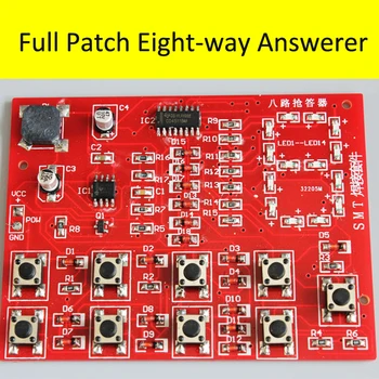 

Full Patch Eight-Way Digital Answerer Experiment Kit Patch Answerer Training Kit Electronic Kit
