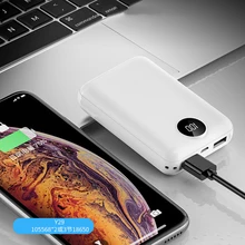 Мобильная мощность 10000 мАч двойной USB Мобильный телефон Внешняя батарея Быстрая зарядка для Iphone Xiaomi mi портативное зарядное устройство mi Ni power Bank