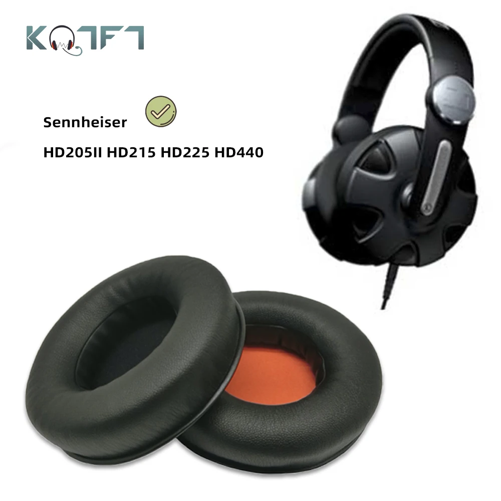 Thick Foam Ear Pads Cushion For Sennheiser HD215 HD215 II Headphones 