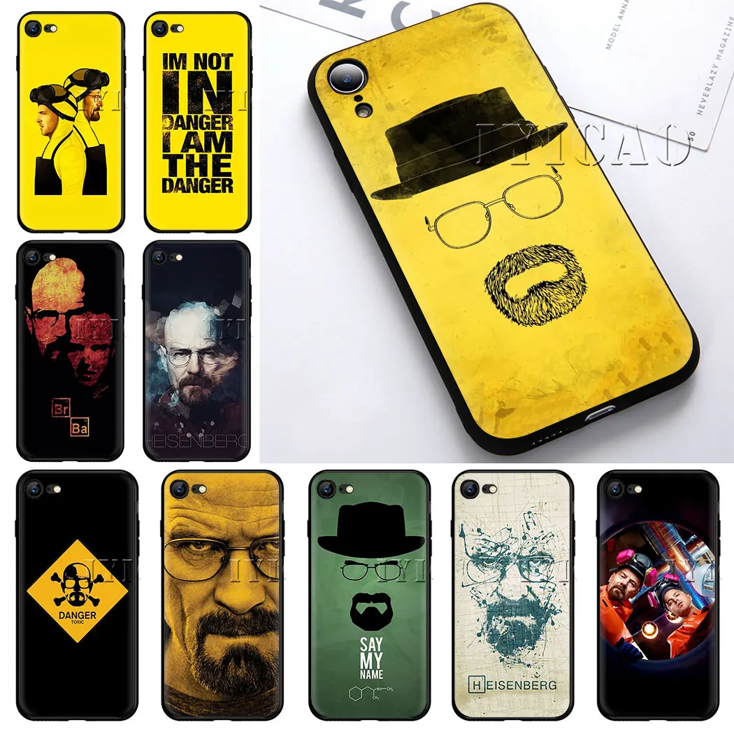 Мягкий силиконовый чехол IYICAO Breaking bad для iPhone 10 8 7 6 6S Plus 5 5S SE Xr Xs Max X | Мобильные