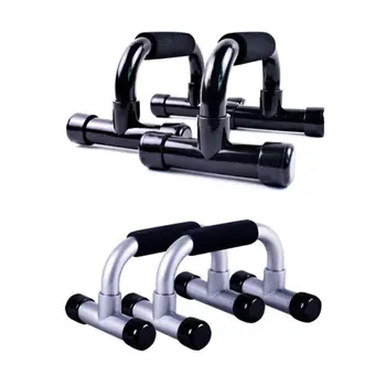 

Non Slip Push Up Bracket Bar Sports I Type Hand Handle Fitness Equipment Stands