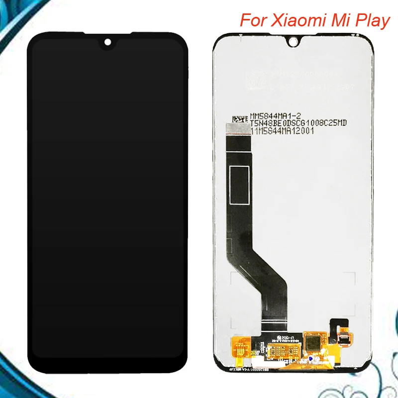 

5.84inch For xiaomi Play lcd display touch screen digitizer Assembly for xiaomi Miplay replacement mi play LCD digitizer