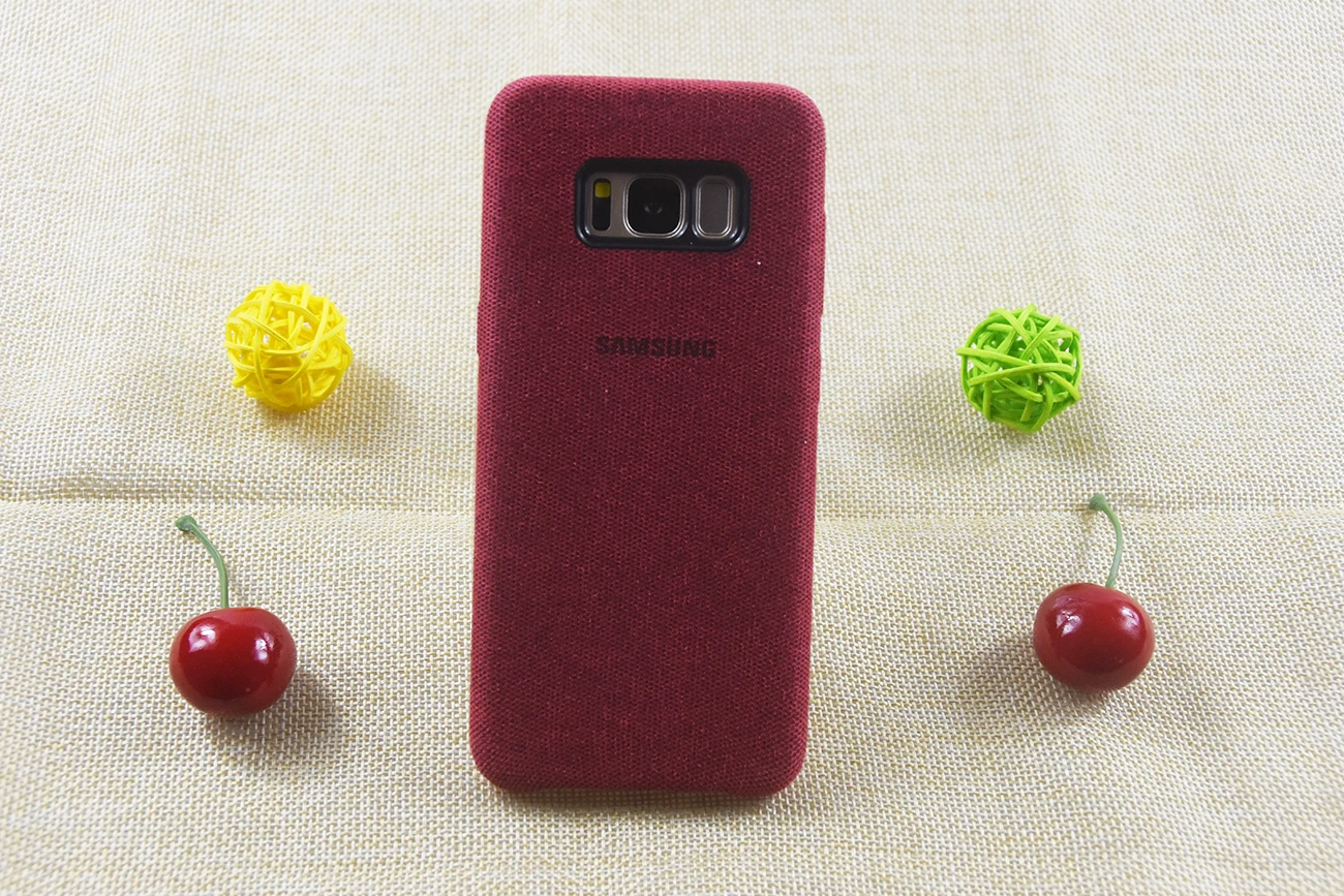 Для samsung Galaxy S8 Plus замшевый кожаный чехол с защитой от отпечатков пальцев задняя защитная крышка для samsung S8+ S8 Plus