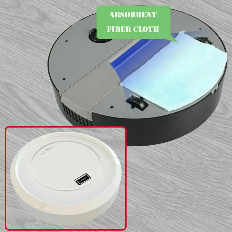 Новое поступление автоматический умный робот USB бесшумный пылесос Роботизированный пол развертки Швабра Метла