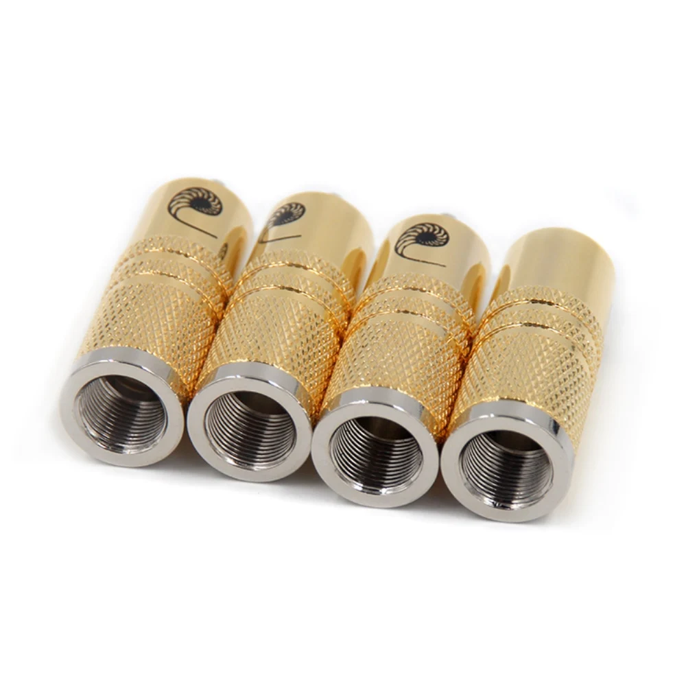 Cabo de Conexão Elétrico de 9 mm para Áudio Macho Srca Plugue Cabo Termorretrátil Hifi Prateado Rca - Image 4