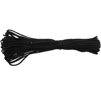 

100 ft 550 Paracord Survival Cord Parachute Rope - Black