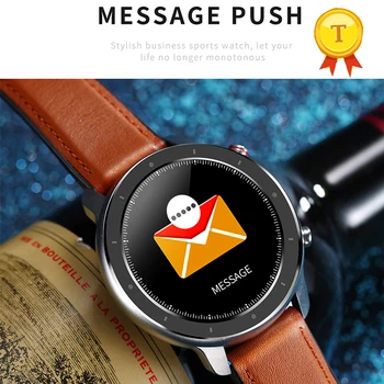 

New Full touch screen Smart Watch man heart rate blood oxygen monitoring IP68 waterproof Sports Smart band Bracelet message push