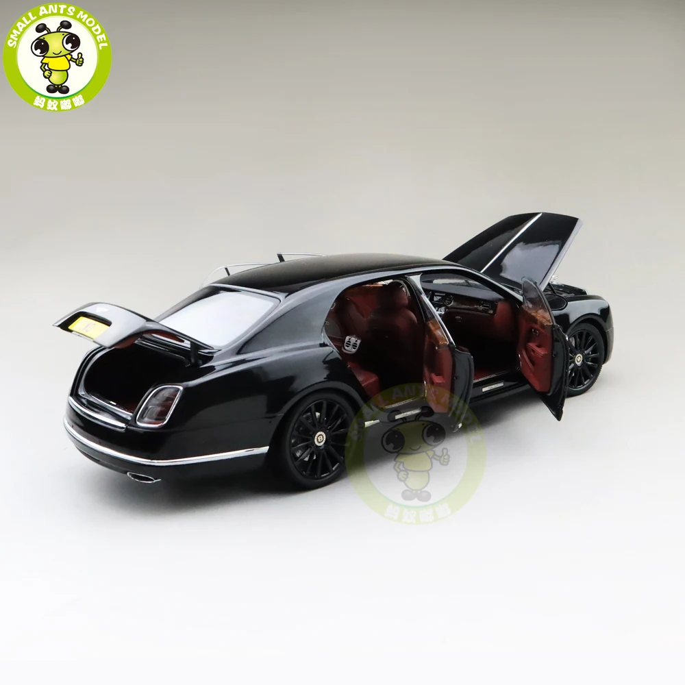 1/18 Почти настоящий Bentley Mulsanne w. O. Издание Mulliner литая металлическая модель автомобиля подарки коллекционирование, хобби