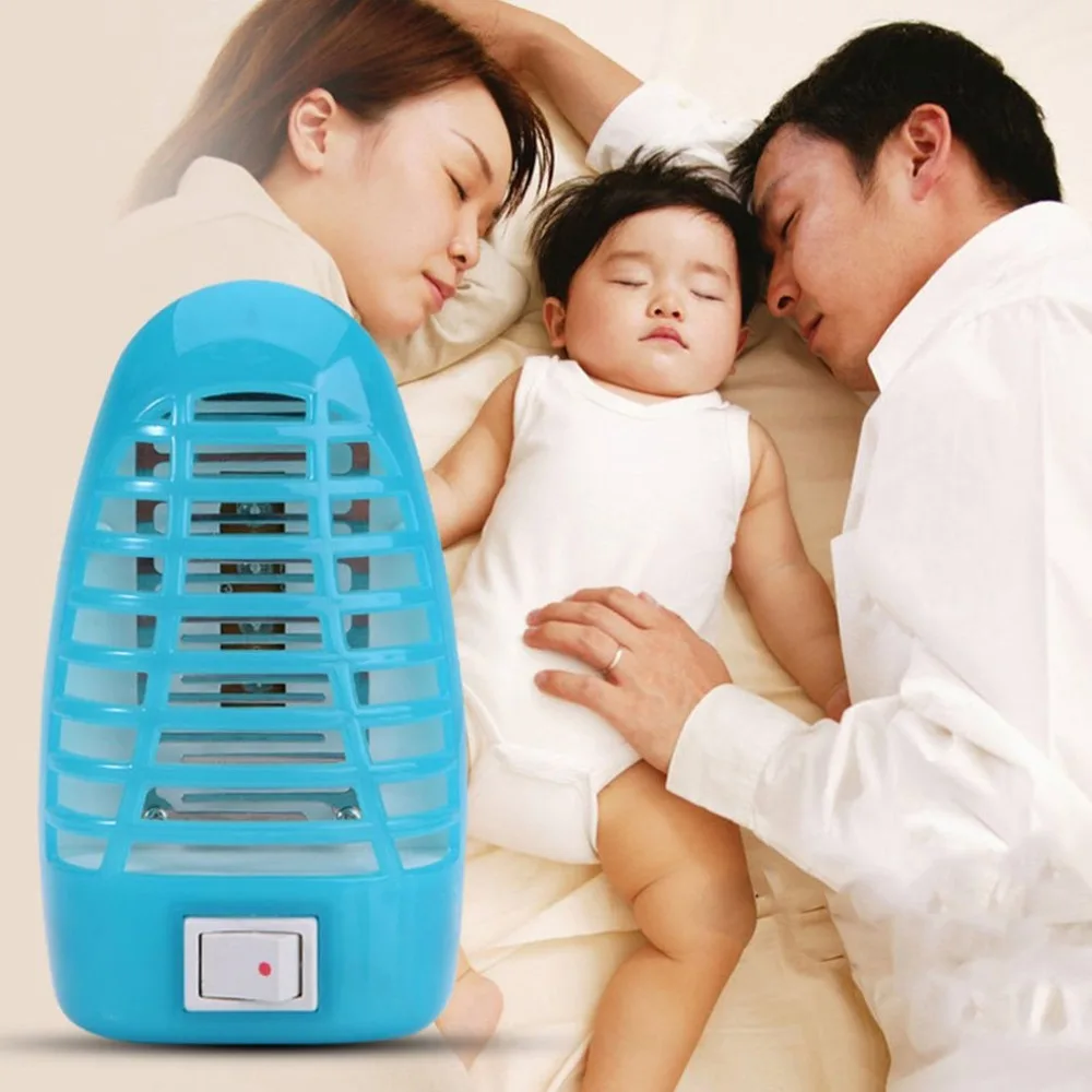 Mini Mosquito Killer Lamp LED Socket Electric Sensor Night Light LED Pest Insect Fly Bug Insect Killer Mosquito Repeller Lamps
