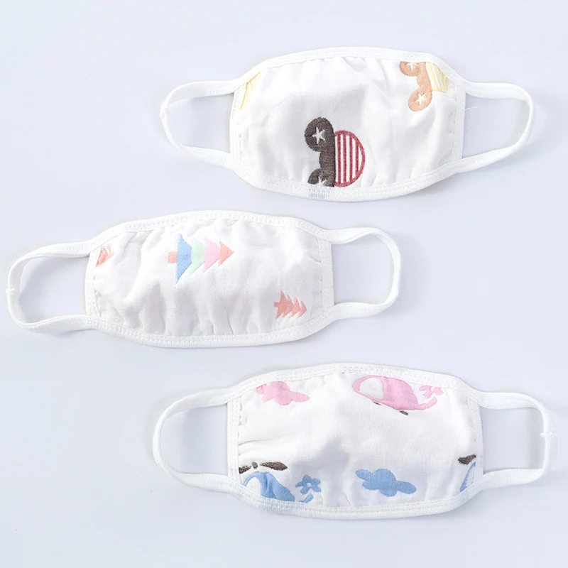 1 шт. Милая Горячая Распродажа Kawaii случайная Высококачественная маска против пыли рот Муфельная не флуоресцентная мультяшная маска для лица хлопковая маска для губ - Цвет: Color