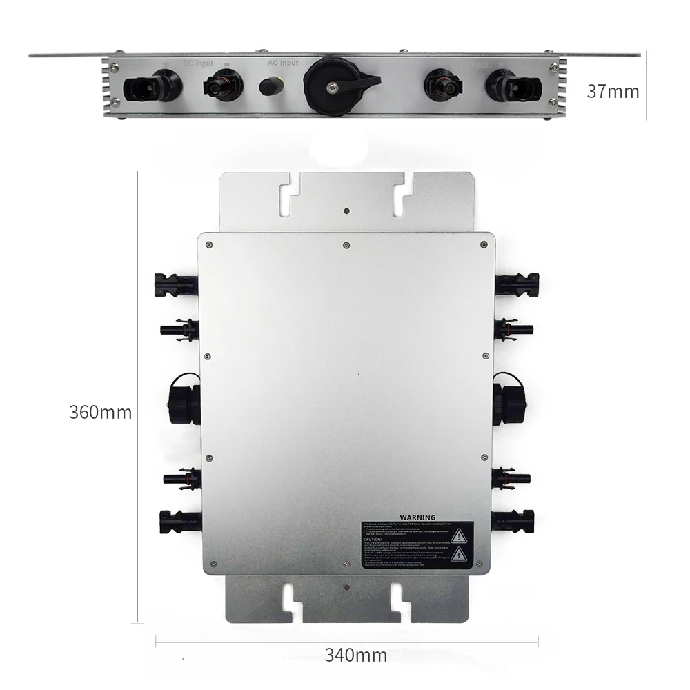 IP65 водонепроницаемый MPPT 1400 W Сетка Tie Micro Инвертор 22 50 V постоянного тока до 110 V/220