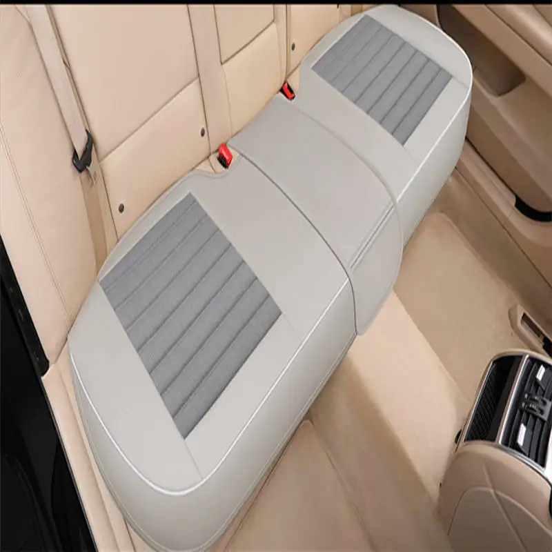 Gray 1 Pcs Ультра-роскошное одно сиденье без задних сидений защита сиденья автомобиля покрытие сиденья автомобиля-Стайлинг для большинства четырехдверных Sedan& SUV - Название цвета: Gray 1 Pcs