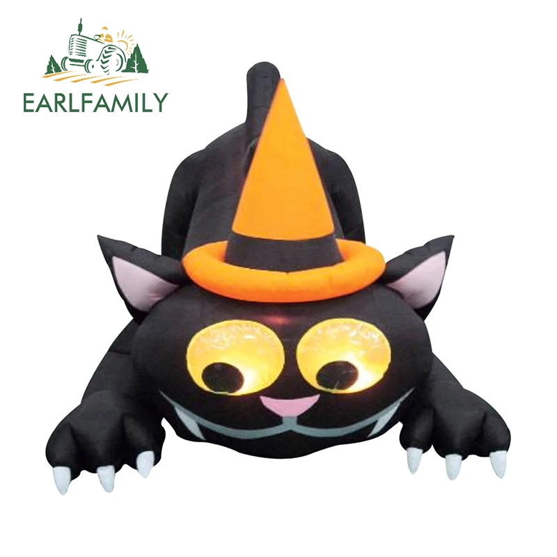 EARLFAMILY 13 см X 12 1 для больших глаз ведьма кошка Виниловая пленка оклеивания