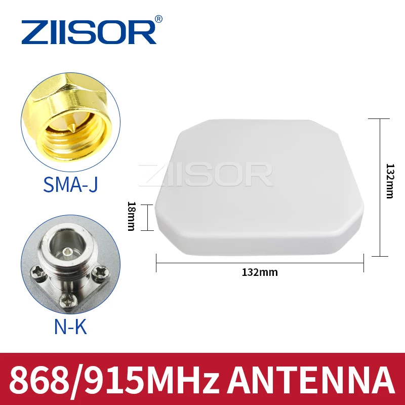 868 MHz 915 MHz Directional Panel Antenna for RFID Reader 923 Hotspot Antennas SMA Male High Gain LoRa Aerial for LoRaWan