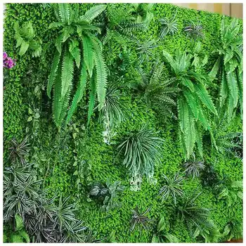 

40x60cm Grass Mat Green Artificial Plant Lawns Landscape Carpet for Home Garden Wall Decoration Party Wedding Supply