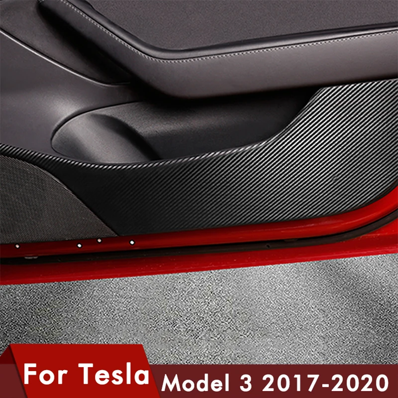 

for Tesla Model 3 Door protection 2017-2020 Invisible Car door Anti Kick Pad Protection Side Edge Film Protector Stickers Model3
