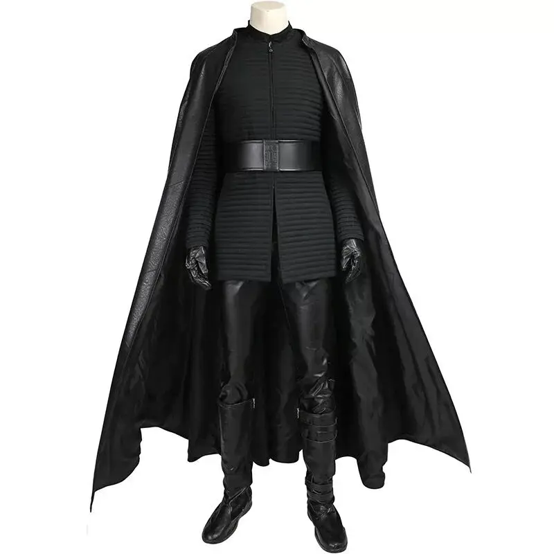 Kylo Ren костюм для косплея Звездные войны взлет Скайуокера Kylo Ren Deluxe униформа Карнавал Хэллоуин вечерние реквизиты